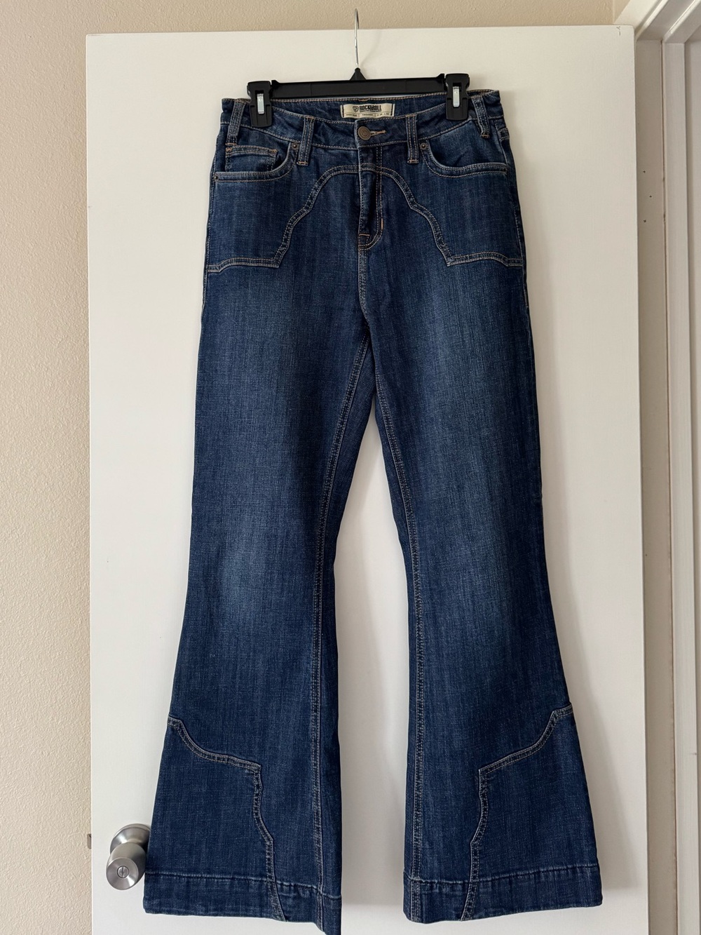 Western Indigo Flare Jeans